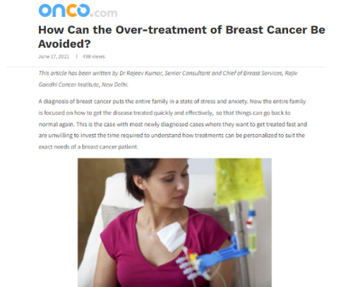  Over-treatment of Breast Cancer
