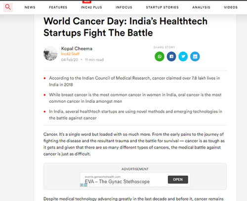 Startups Fight Cancer