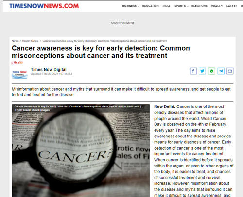 Cancer awareness